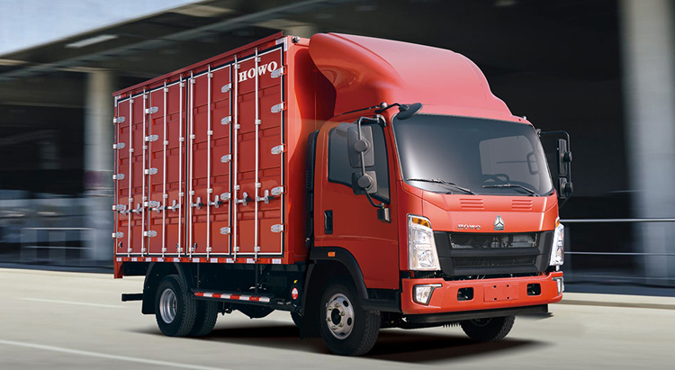 Howo Box Van Cargo Truck gallery 2