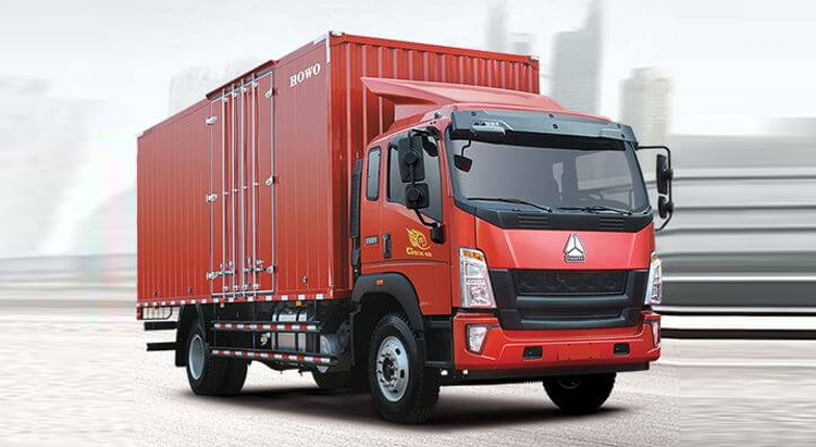 Howo Box Van Cargo Truck gallery 1