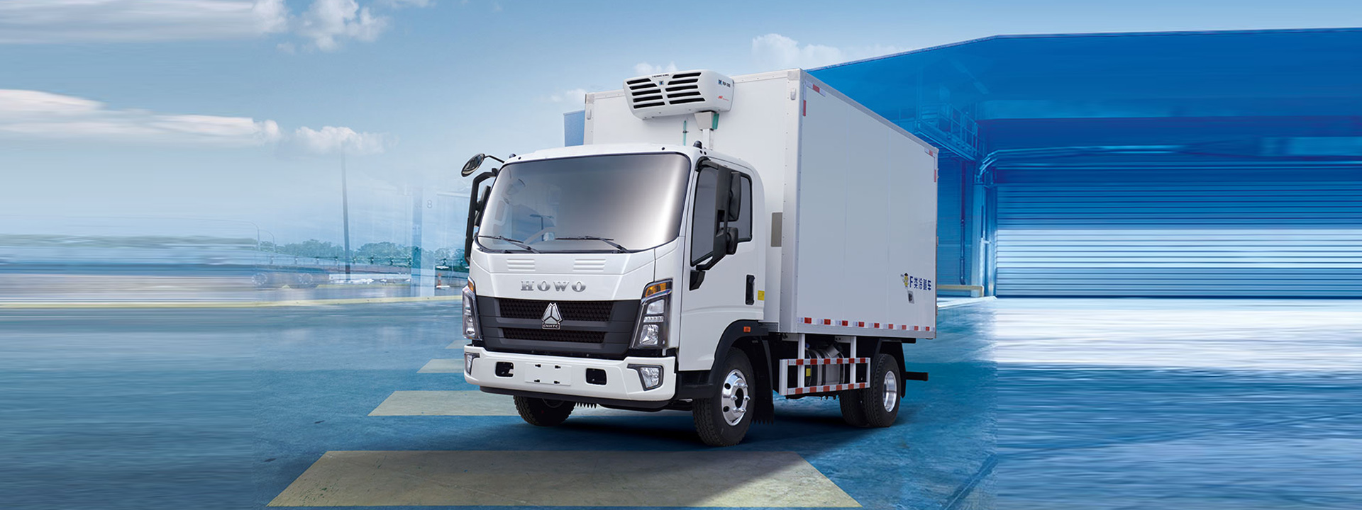 Howo Refrigerator Cargo Truck