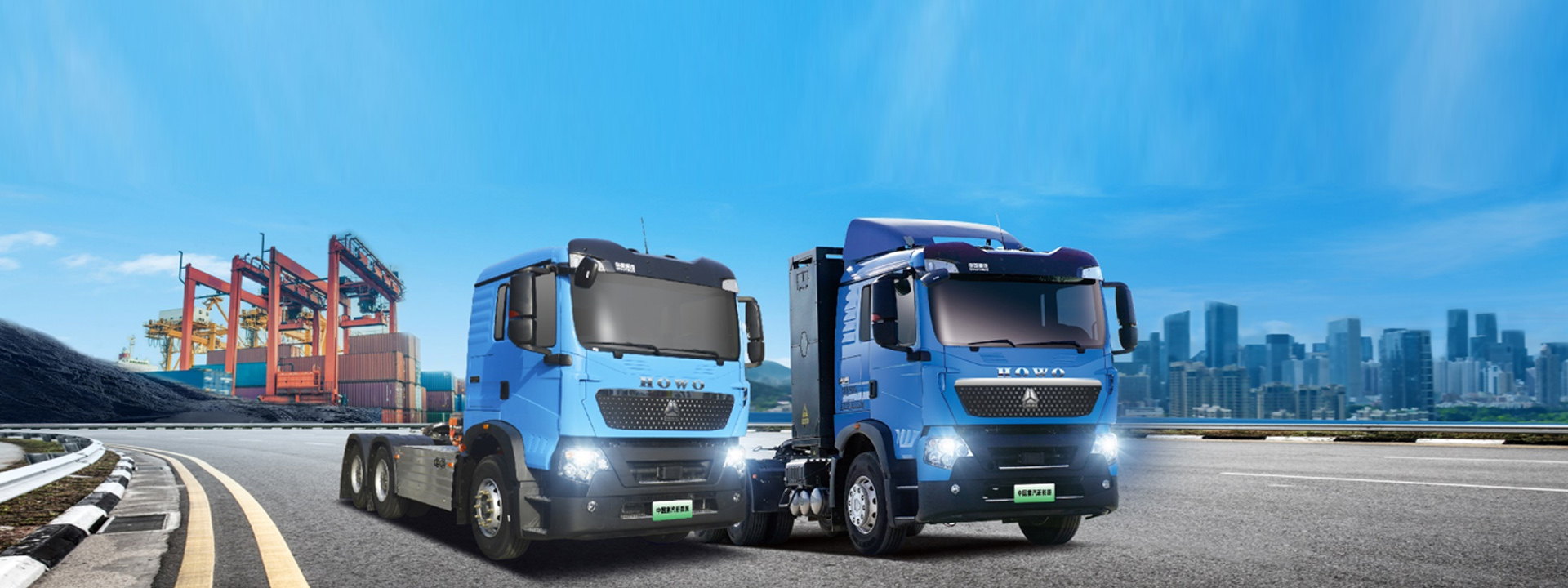 Howo Pure Electric Tractor Truck
