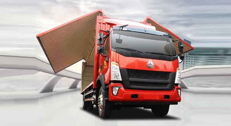 Howo Box Van Cargo Truck gallery 3