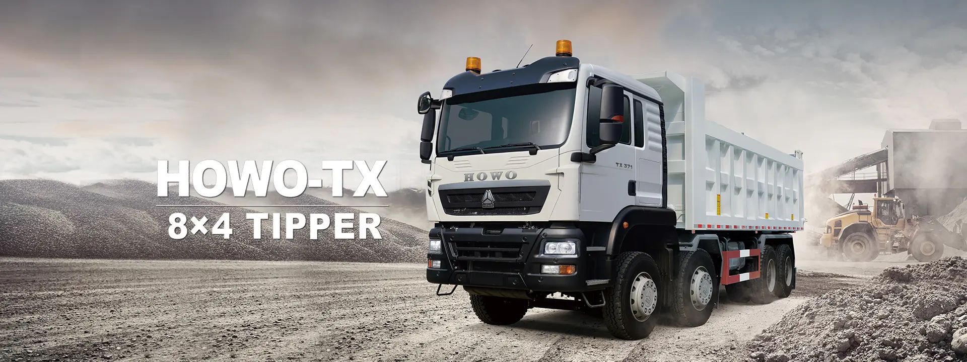 HOWO TX Tipper product cover