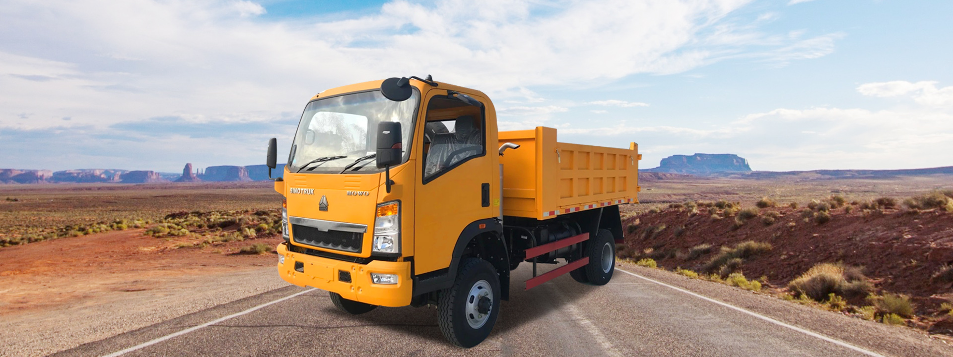 Howo Light Duty Tipper Truck