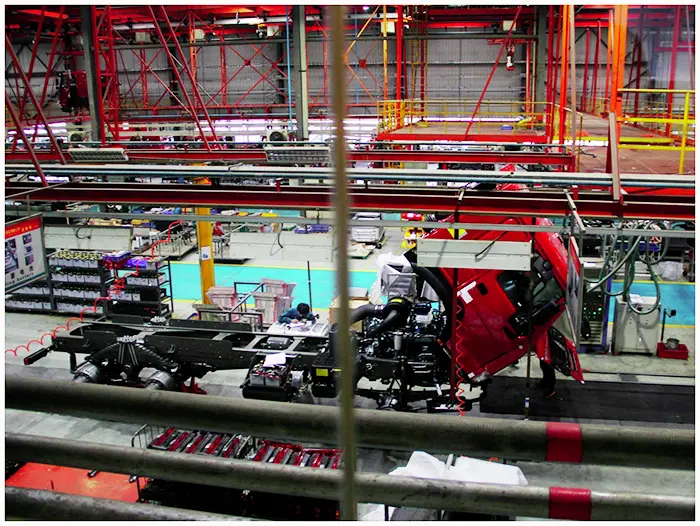 Manufacturing facility: Truck TestLine
